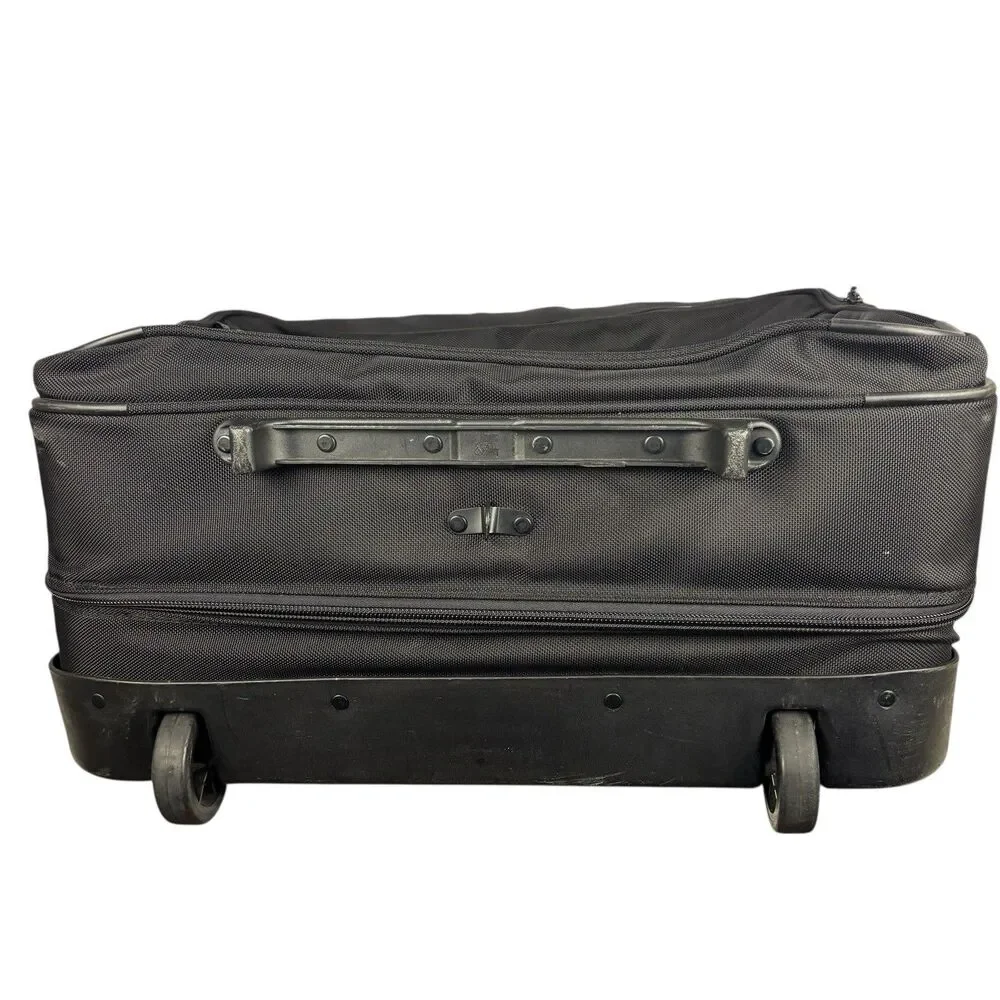 Briggs & Riley Black Ballistic Nylon 20” Compact Wheeled Garment Bag